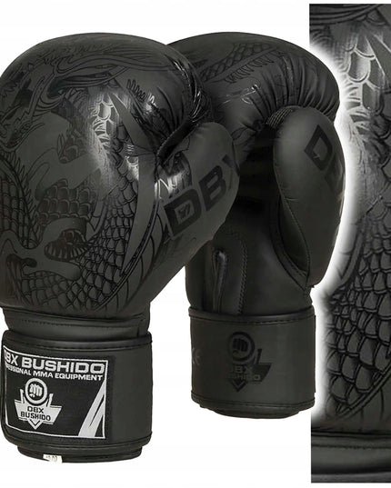 Bokso pirštinės DBX Bushido Black Dragon B-2v18 14 oz