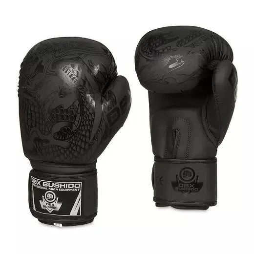 Bokso pirštinės DBX Bushido Black Dragon B-2v18 14 oz
