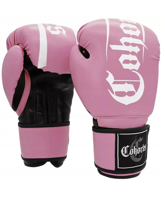 Bokso pirštinės treniruotėms ir sparingams Cohortes "Rosa" rožinės 12 oz
