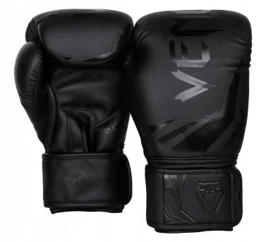 Bokso pirštinės Venum Challenger 3.0 Black/Black 12OZ