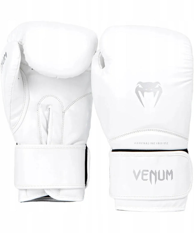 Bokso pirštinės VENUM CONTENDER 1.5 baltos, 14 oz