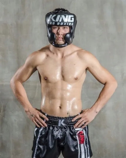 Bokso šalmas King Pro Boxing Revo-1 treniruočių apsauga suaugusiems M dydis