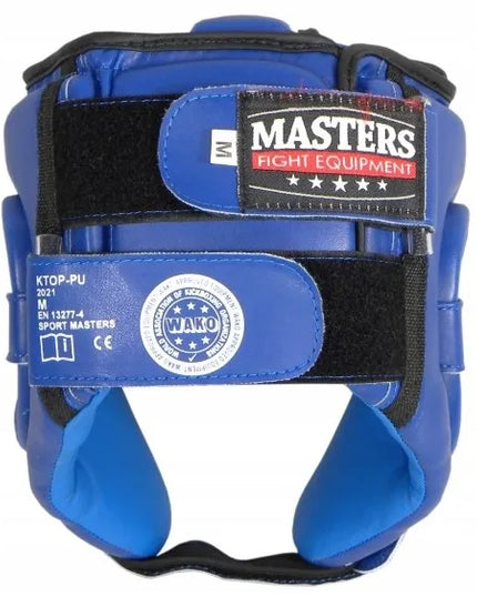 Bokso šalmas MASTERS FIGHT EQUIPMENT KTOP-PU (WAKO patvirtintas)