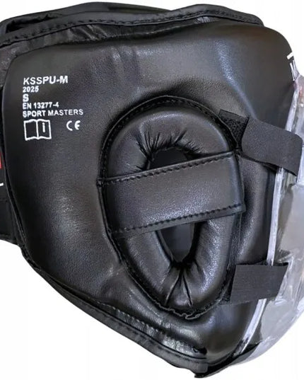 Bokso šalmas su kauke MASTERS FIGHT EQUIPMENT KSSPU-M (WAKO APPROVED)