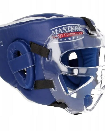 Bokso šalmas su kauke MASTERS FIGHT EQUIPMENT KSSPU-M (WAKO APPROVED)