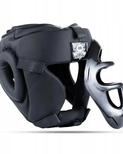 Bokso šalmas su polikarbonatine kauke L - Gladiator
