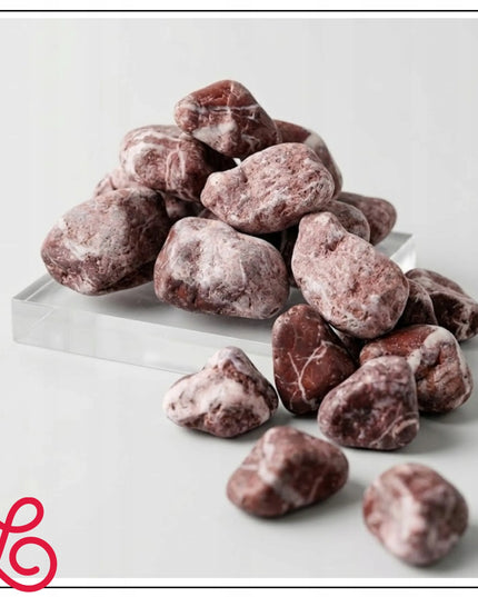 BORDO PRIME dekoraciniai akmenukai sodui 2-4 cm, raudoni, 2 kg