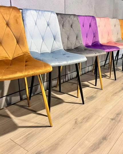 BORGO VELVET TRUFLE apmuštos kėdės