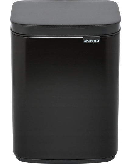 Brabantia BO šiukšliadėžė 4 litrų, matinė juoda