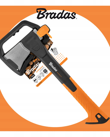 BRADAS PROFESSIONAL universalaus naudojimo kirstuvas su kaltiniais ašmenimis, 740g, KT-SN1074