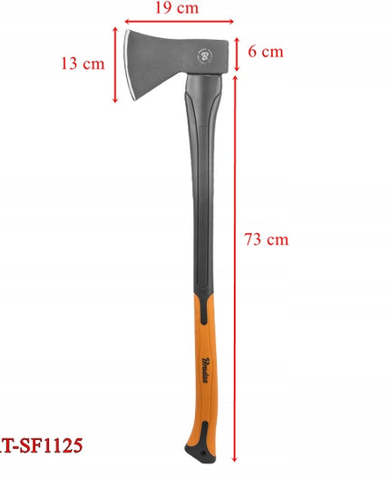 BRADAS universalausis kirvis stiklo pluošto kote 1250g