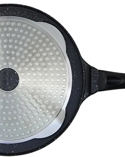 Brunbeste blynų keptuvė koła 26 cm marmurinė
