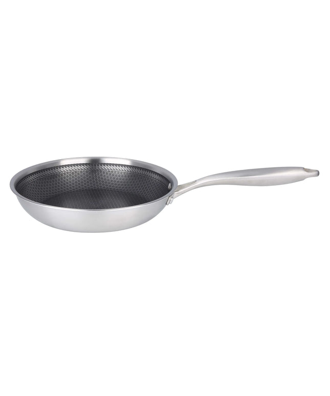 Brunbeste nerūdijančio plieno keptuvė su korio struktūra, indukcinė, 20 cm, BB-5548