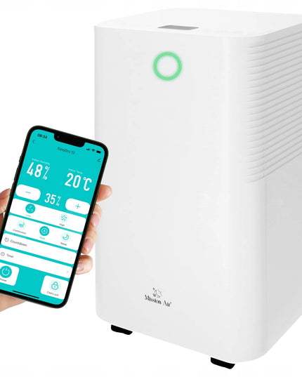 Buitinis oro sausintuvas, drėgmės sugėriklis Mission Air EASYDRY 12L/24h WiFi