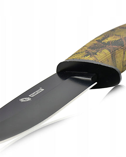 KANDAR Medžioklinis Karinis Peilis Finka + Makštis