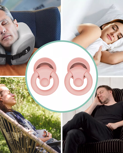 Ausų kištukai miegui Medi Sleep dydis XS / S / M / L rožiniai