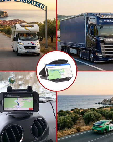 TVIRTAS 360 LAIPSNIŲ TELEFONO IR GPS NAVIGACIJOS LAIKIKLIS ANT AUTOMOBILIO PRIETAISŲ SKDELIO IKI 6.5