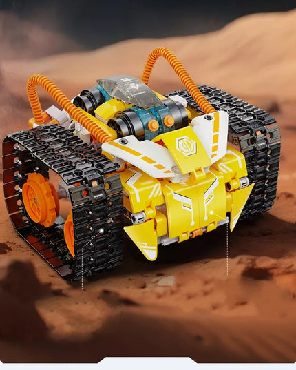 Statybiniai blokeliai CADA CODE ROBOT MODEL W.BOT RC Nuotoliniu būdu valdomas DUAL MODE 455 elementai