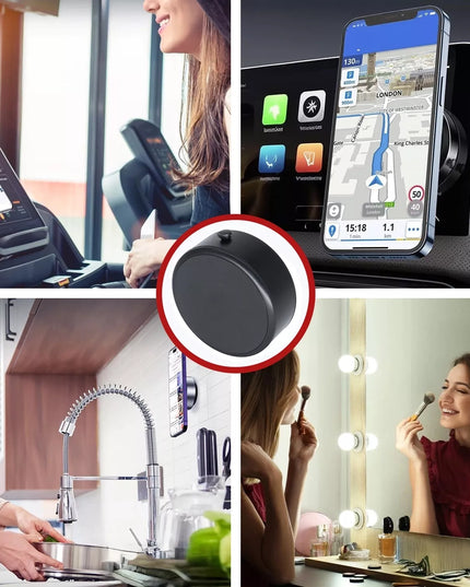 Magnetinis automobilinis telefono laikiklis Alogy MagSafe su vakuuminiu tvirtinimu prie stiklo