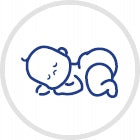 8 vnt. Canpol Drėgnos servetėlės kūdikiams ir vaikams, 99% vandens, 60 vnt.