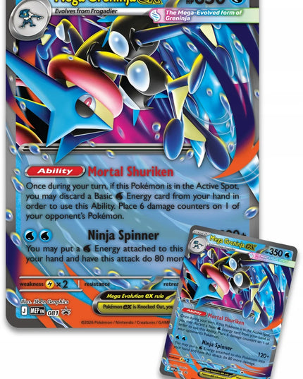 POKÉMON TCG: MEGA GRENINJA EX PREMIUM COLLECTION
