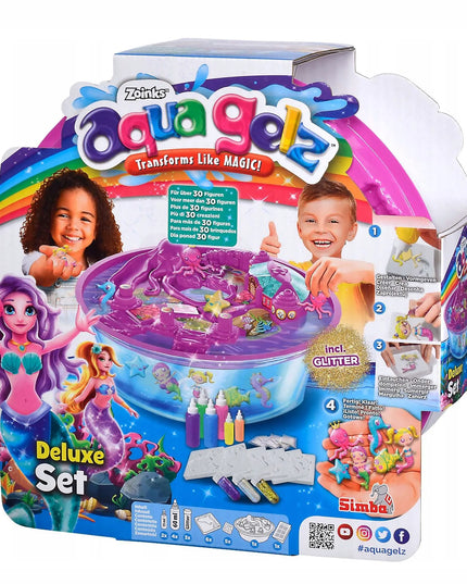 „Simba Aqua Gelz“ didysis kūrybinis rinkinys „Magiškos undinėlės“ – geliai ir formelės