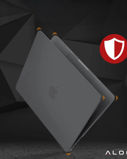 Matinis dėklas Apple MacBook Air 13.6 M4 M3 M2 2025 2024 2023 juodas