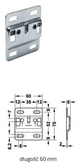 CAMAR 807 baldinė pakaba juoda – komplektas 240kg