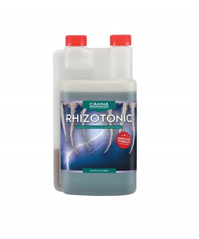 Canna Rhizotonic 1l šaknų augimo stimuliatorius ir įsišaknijimo priemonė, dumblių ekstraktas, PATOBULINTA FORMULĖ