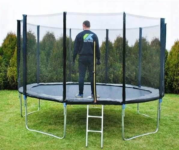 Carruzzo 8FT sodo batutas 252 cm su apsauginiu tinklu