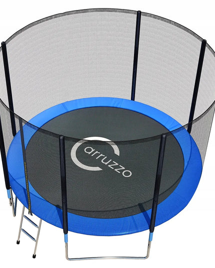 Carruzzo sodo trampolinas 10FT 315 cm su apsauginiu tinklu ir kopetėlėmis T10