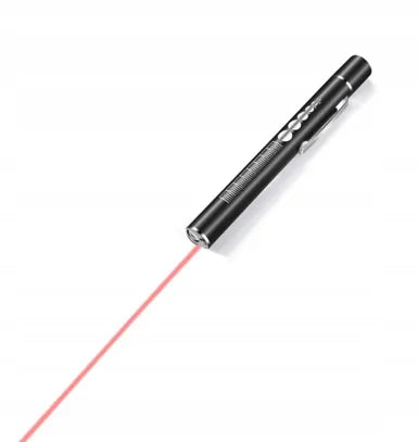 CAT daugiafunkcis LED lazeris ir žibintuvėlis su USB įkrovimu