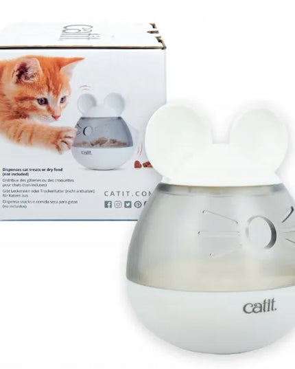 Catit PIXI pelės formos skanėstų dozatorius-barškutis katėms