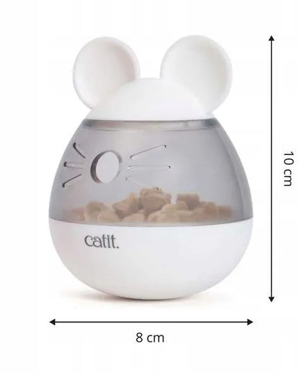 Catit PIXI pelės formos skanėstų dozatorius-barškutis katėms