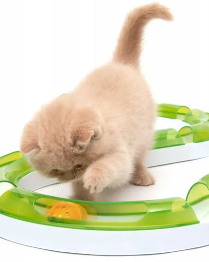 CATIT Senses 2.0 Play Circuit interaktyvi žaislinė trasa su kamuoliuku katėms
