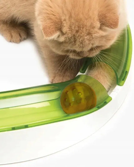 CATIT Senses 2.0 Play Circuit interaktyvi žaislinė trasa su kamuoliuku katėms