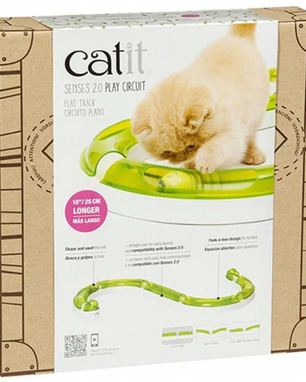 CATIT Senses 2.0 Play Circuit interaktyvi žaislinė trasa su kamuoliuku katėms