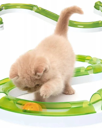 CATIT Senses 2.0 Play Circuit interaktyvi žaislinė trasa su kamuoliuku katėms