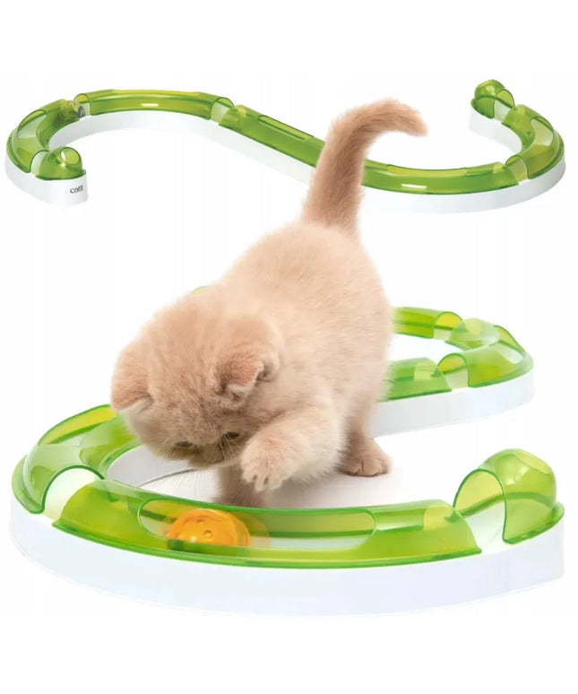 CATIT Senses 2.0 Play Circuit interaktyvi žaislinė trasa su kamuoliuku katėms
