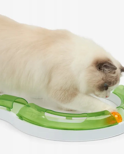 Catit Senses 2.0 Wave Circuit interaktyvus takelis su kamuoliuku katėms