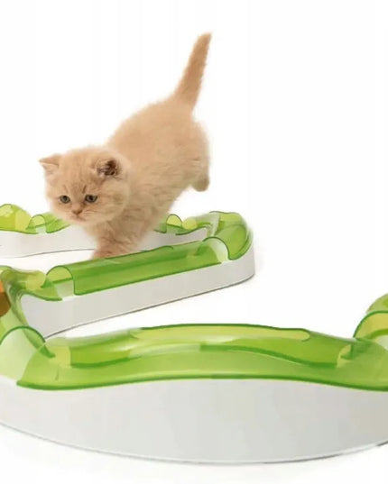 Catit Senses 2.0 Wave Circuit interaktyvus takelis su kamuoliuku katėms