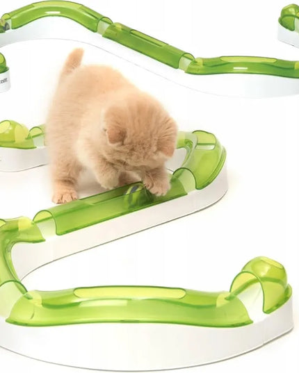 Catit Senses 2.0 Wave Circuit interaktyvus takelis su kamuoliuku katėms