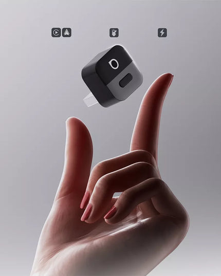 Belaidis Android Auto ir CarPlay adapteris automobiliui WiFi 6, skirtas 2 telefonams 2-in-1