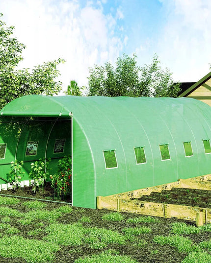 Plėvelinis šiltnamis Holla Garden 600 x 300 cm, 18 m², žalias