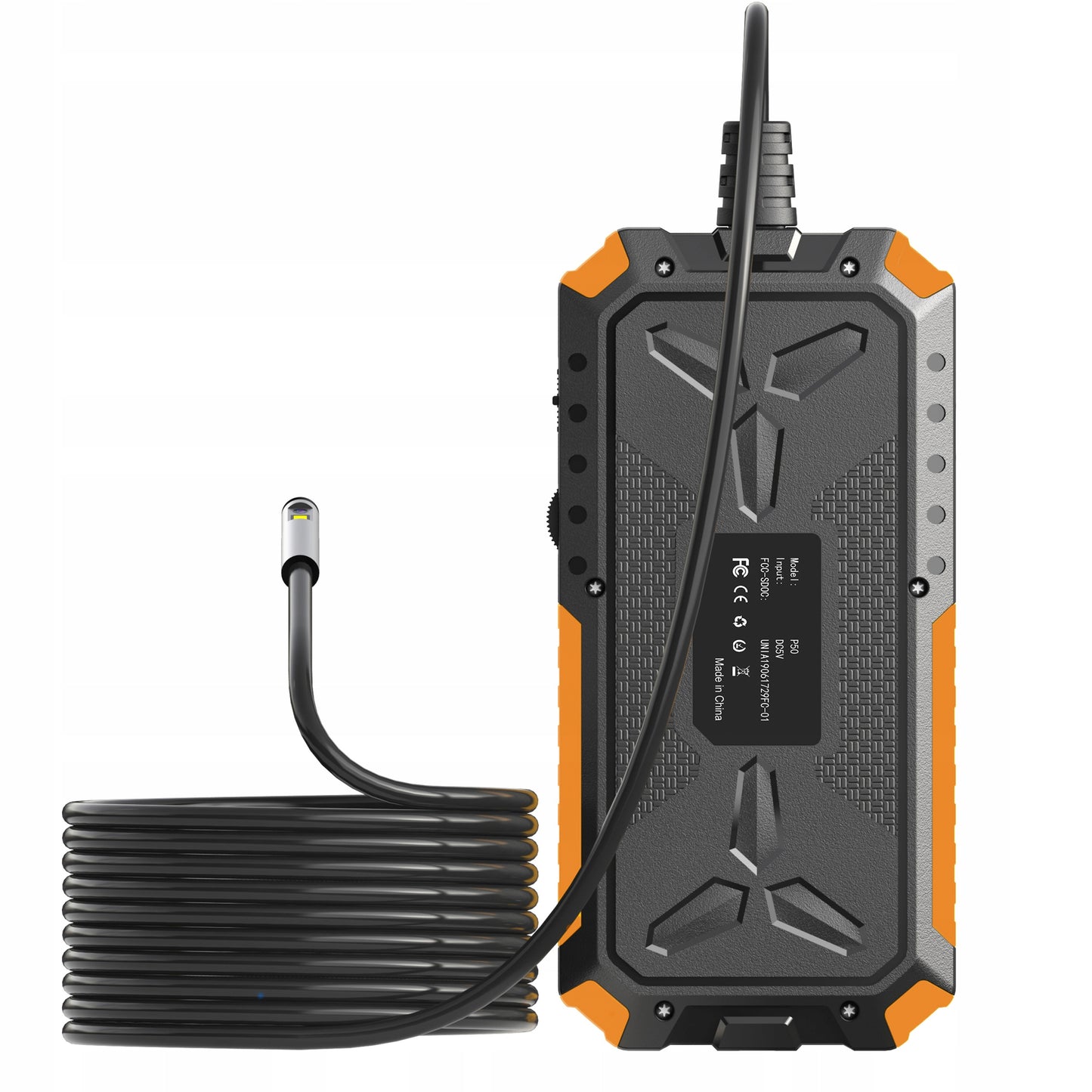 Lankstus endoskopo apžiūros kamera 5 m 9 LED 2x Full HD ekranas