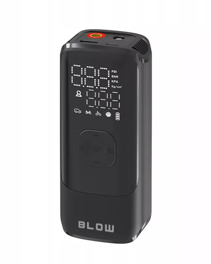 Elektrinė dviračių pompa ir automobilinis kompresorius 8000 mAh