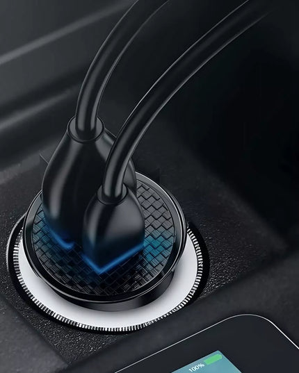BASEUS galingas greitas automobilinis įkroviklis USB USB-C TYPE-C PD 30W QC 3.0 5A
