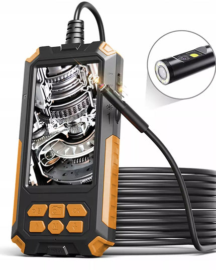 Lankstus endoskopo apžiūros kamera 5 m 9 LED 2x Full HD ekranas