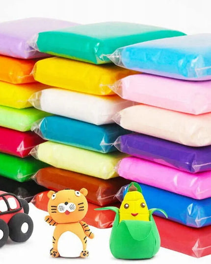 Piankolinas „Toys“ – polimerinis modelinas, sensorinė plastilino masė, 48 vnt.