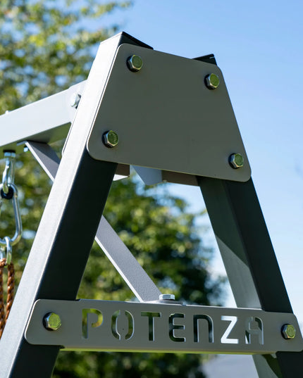 Cinkuota lauko sūpynės vaikams su lizdu ir sėdyne POTENZA